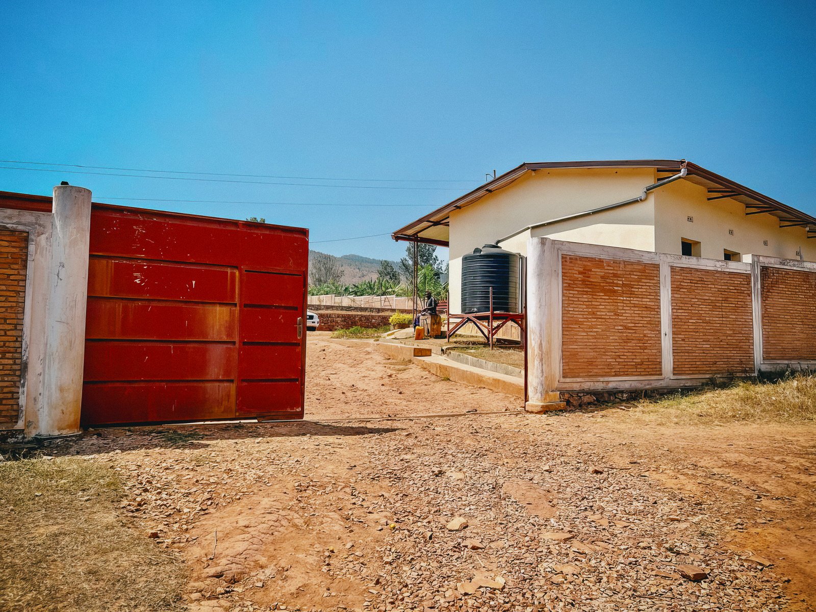 Main entry into Songa Bible College