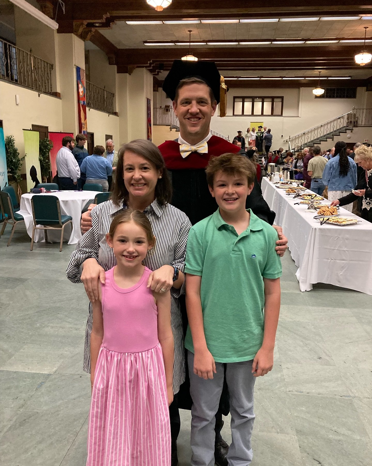 A huge shoutout to THE Dr. James Goodlet! 🎓 This past weekend, James graduated with his Doctor of Ministry from Pittsburgh Theological Seminary, and FPC couldn&rsquo;t be prouder.