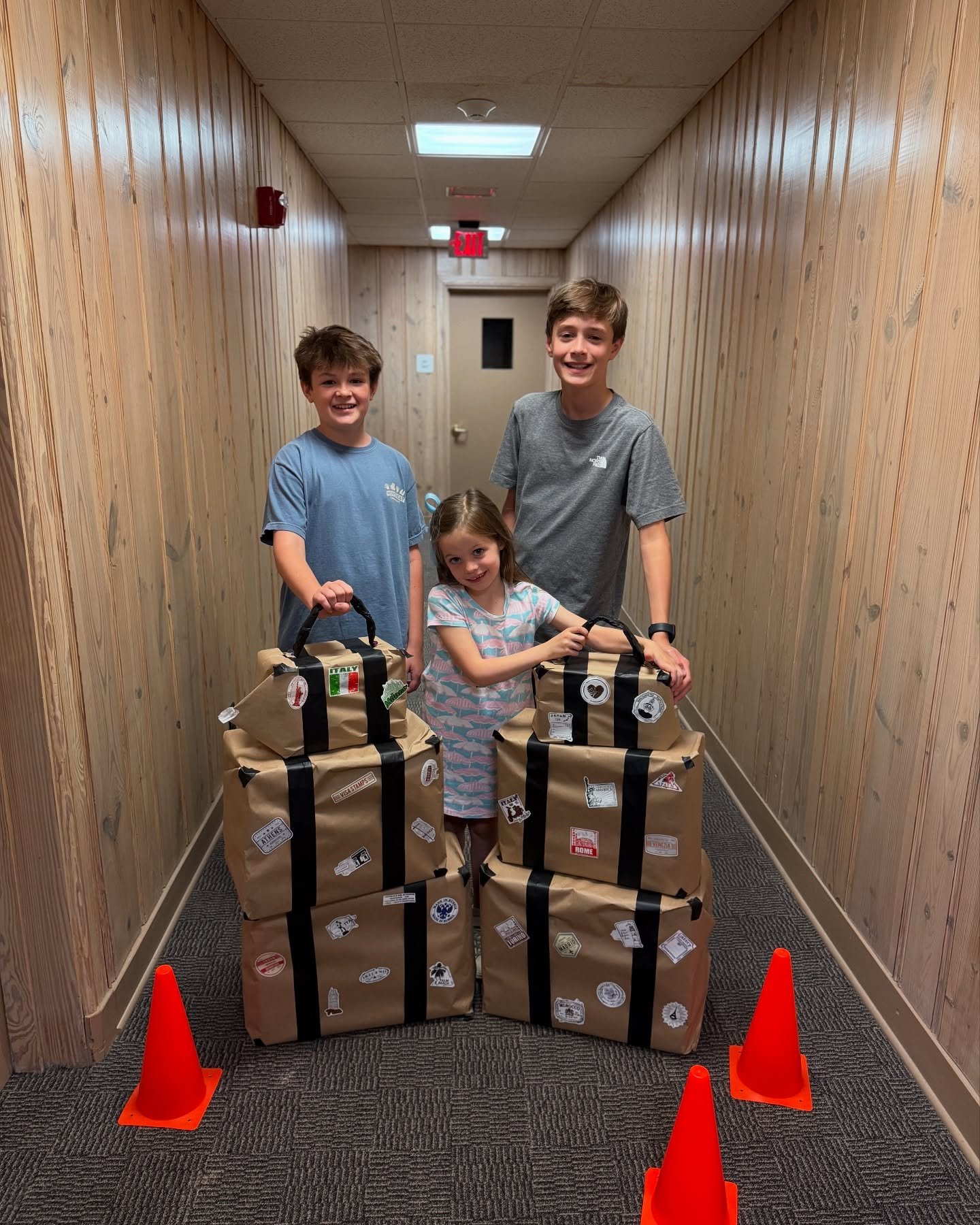 READY TO ROAD TRIP 🚗🧳 

We&rsquo;ll see you at 8:30 AM tomorrow morning for drop off 🛞 Get excited, it&rsquo;s VBS week!