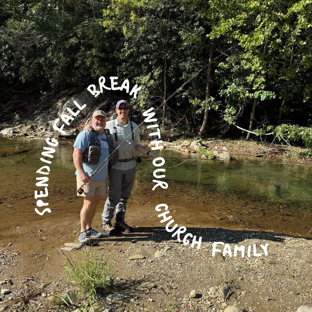 Such a special time spending fall break in Montreat with our church family! A few days in the mountains gave us the chance to grow closer, share life together, and soak in the beauty all around us.