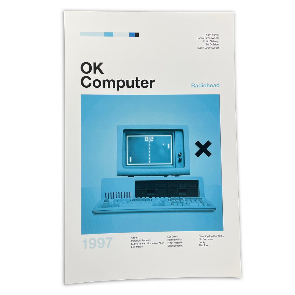Radiohead OK Computer 11x17 — Brownlee Press