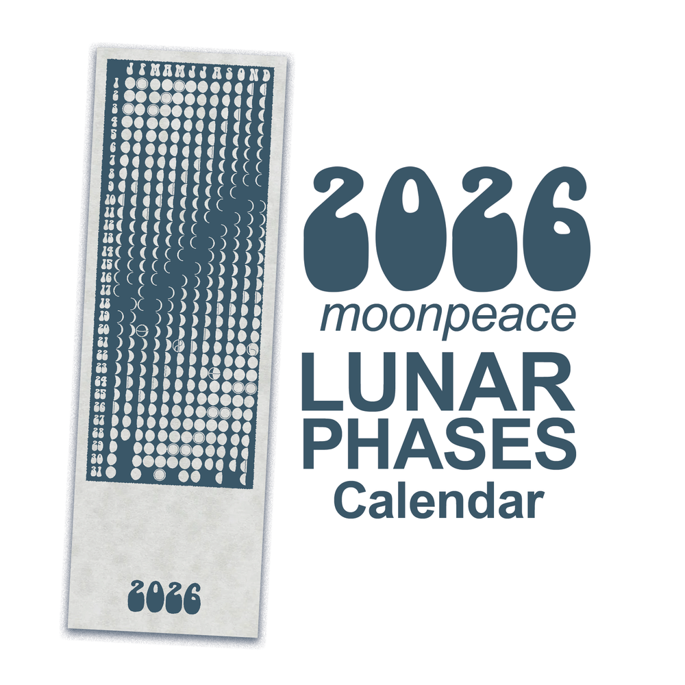 MoonPeace 2026 Lunar Calendar — Brownlee Press