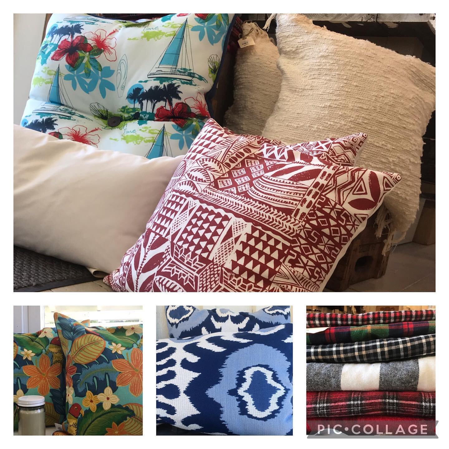 🚨 Sale Alert 

Throw pillows (indoor and outdoor) and campfire blankets by the talented @flossiebullweaval are on sale for the long weekend 

Time for a refresh?  Function meets fashion, prices as marked 

DM for details