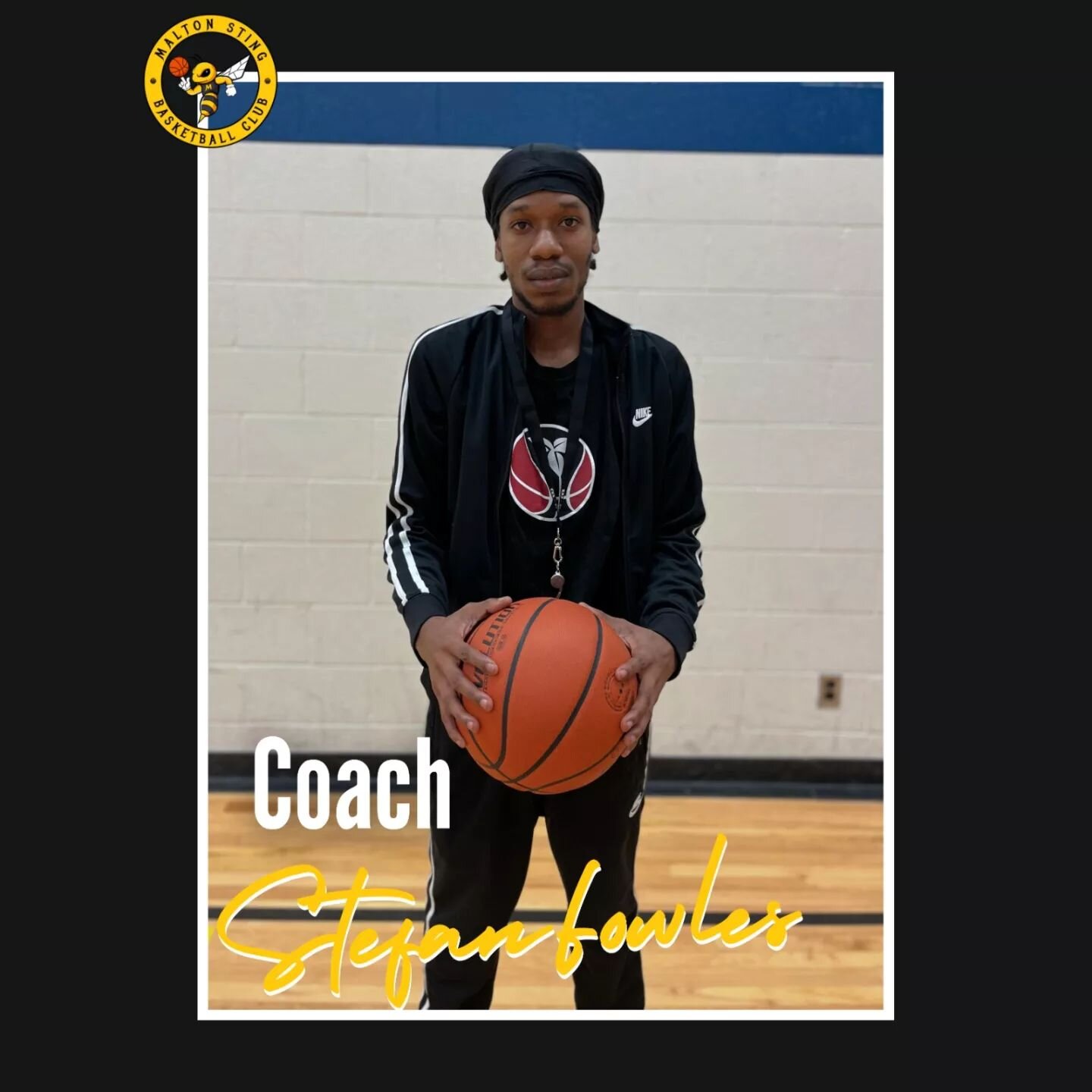 🐝Coach Fowles started coaching as of recent with Malton Sting's U13 team as an apprentice coach.🐝
 
🏀Stefan played for C.W Jeffery&rsquo;s in his junior year in high school and won regional championships. He also played for Recognize the Real/YAAA