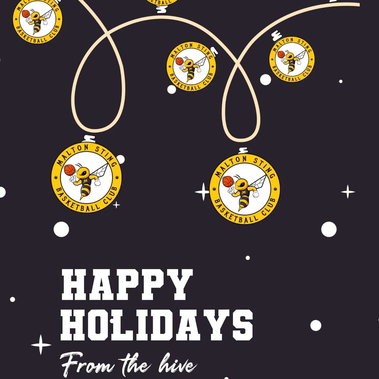 Happy Holidays and a Happy New Year ahead from our Hive to your Home !

🐝🏀❄️🐝🏀❄️🐝🏀❄️