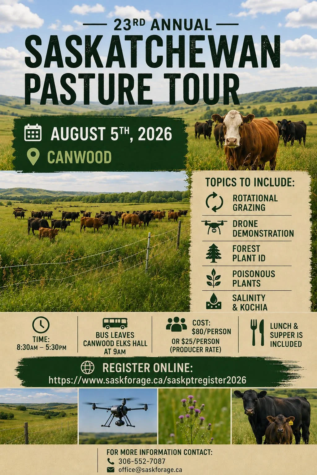 23rd annual Saskatchewan Pasture Tour