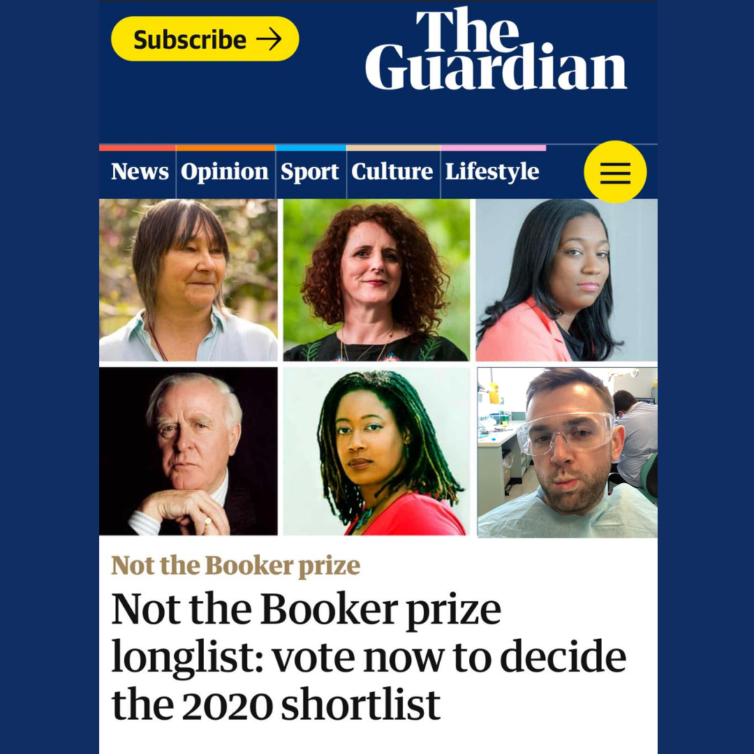 I woke up on Tuesday morning and was very shocked to find myself on The Guardian’s (very) longlist for their annual Not the Booker Prize! It’s tricky to see myself making the shortlist of 3. But if anyone would like to vote for Cows Can’t Jump, I’d …