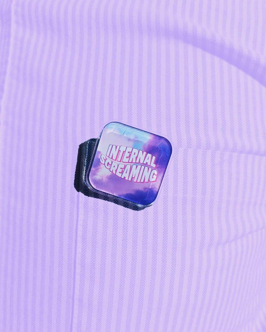 ⁣I made these acrylic pins on a whim this summer and today seemed as good of a day as any to launch them. Just a little sneaky secret to pin to your coat.⠀
⠀
Anyone else just internally screaming today? Please take care of yourselves, hang in there. 