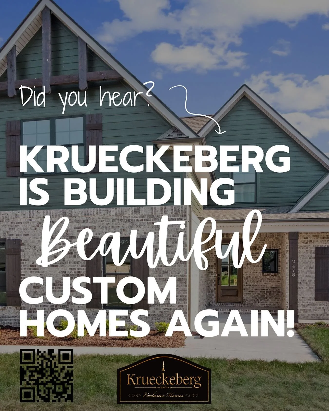 Did you hear? 
Check our QR code or website linked in the description for more details! 🏠❤️