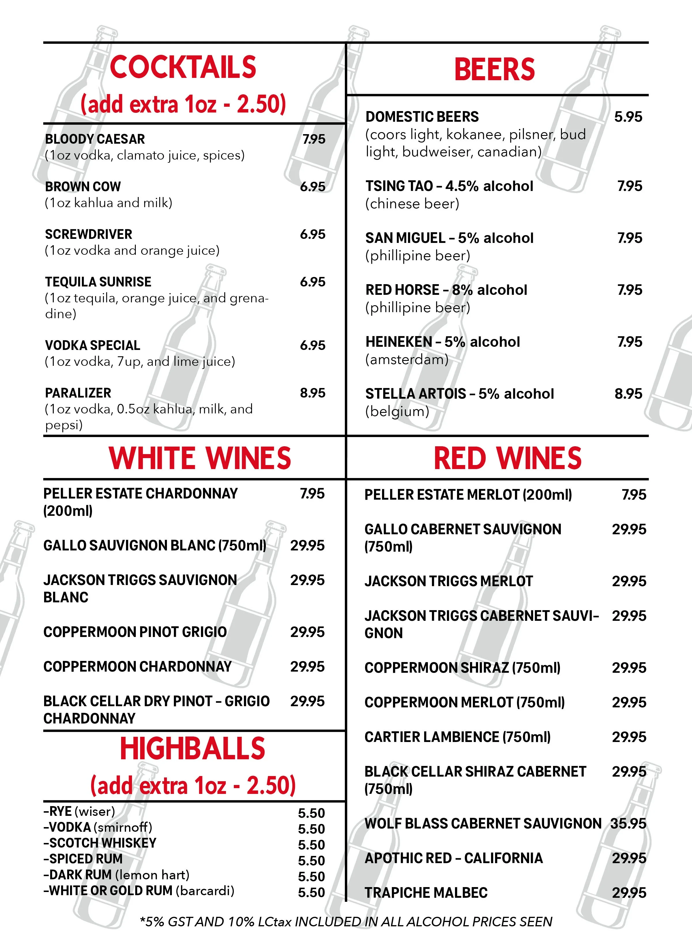 Taurus Garden Chinese Restaurant Jamaica Menu Fasci Garden