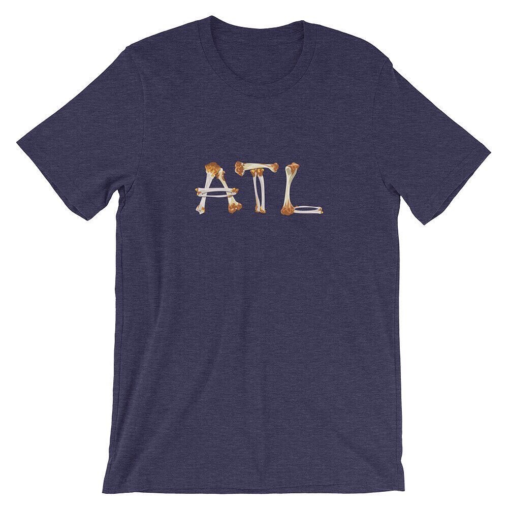 Hey #atlanta it&rsquo;s National Chicken Wing Day! It would have been much cooler if you had an ATL or ATLANTA chicken bones shirt. Get one for next year. Link in bio. If you know you know. #nationalchickenwingday #chickenwings .
.
.
.
#evansmade
#ts