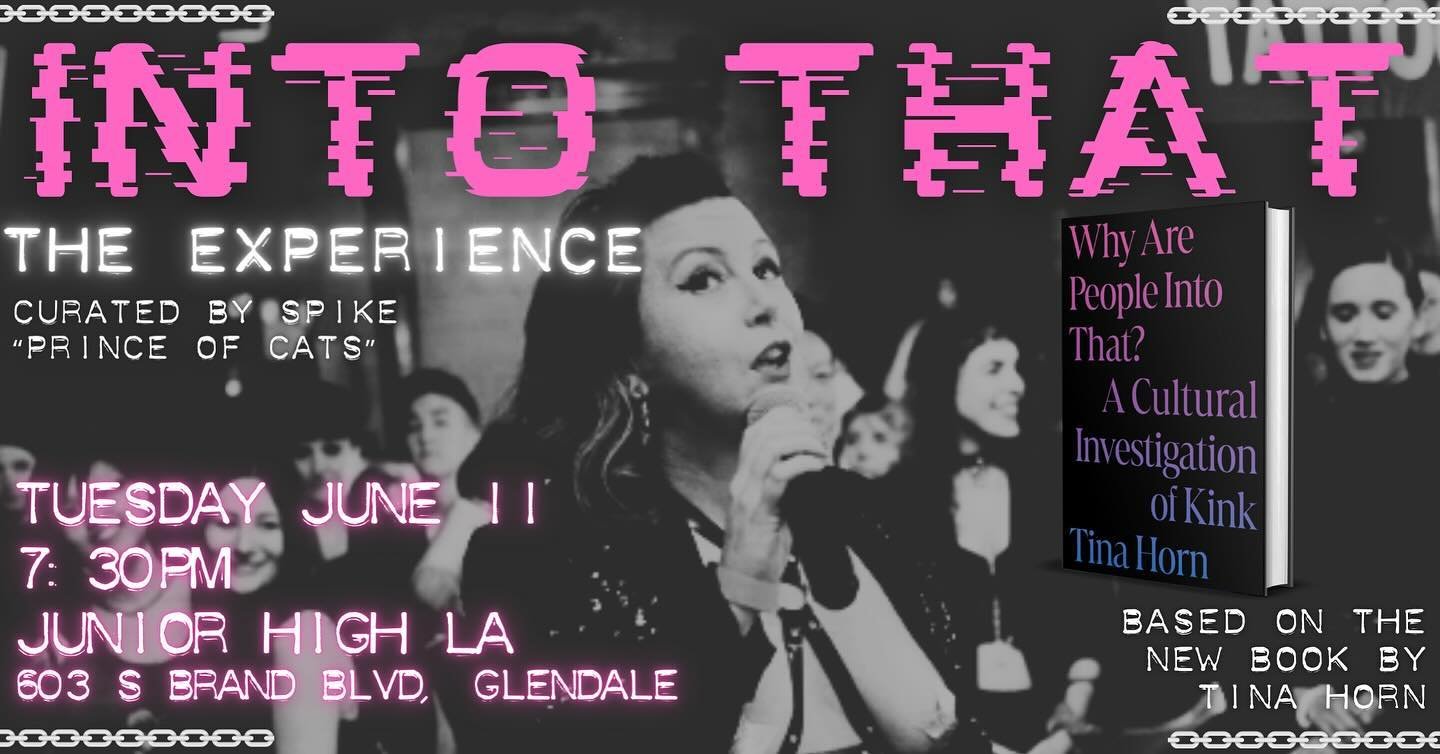 The first time I experienced rocknroll drag curated by @spikeprinceofcats I had an epiphany: the YAPIT book release should be a sleazy variety show! Spike got on board and I&rsquo;m thrilled to announce JUNE 11 at @juniorhighla we are bringing Why Ar
