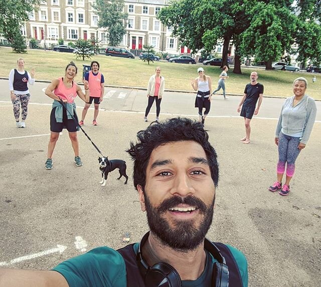 A cooler Saturday morning run and chats with this lovely lot. We run at a comfortable pace once around the park and this gives time to speak about anything from weekend plans to reflecting on how the week has been. Join us every Saturday 10am just ou