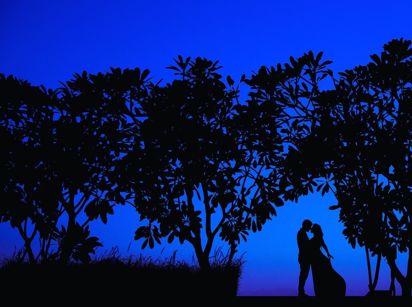 I&rsquo;m always looking to make pictures that are a little different and interesting. Here&rsquo;s a silhouette of Niralie and Vimal created at sunset on the grounds of the majestic Devighar in Udaipur, India. Again, it was a pleasure to work alongs