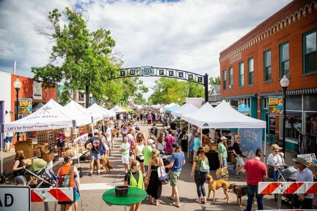Denver Farmer's Market: Second Star to the Right Bookstore Table