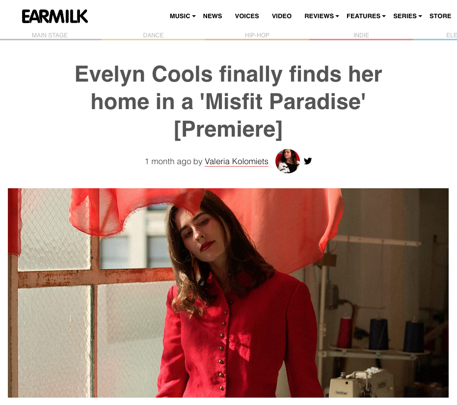 “While Misfit Paradise is rife with exposed vulnerability... you truly start to understand the sheer power of this woman. And you'll be damned to ever underestimate it.”EARMILK