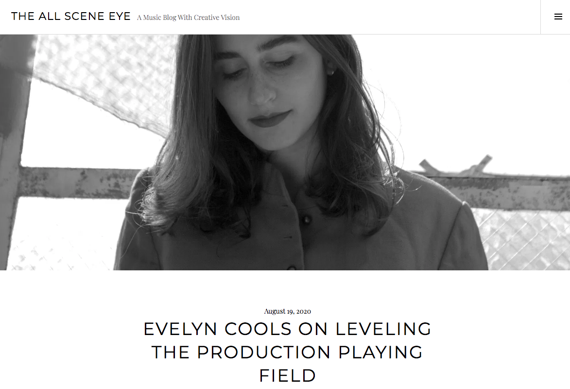 “In each [song], Cools channels the feeling of the world around her into a monumentally catchy melody.”The All Scene Eye