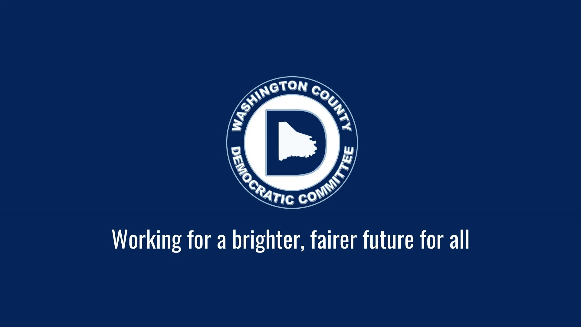 Washington County Democratic Committee Meeting