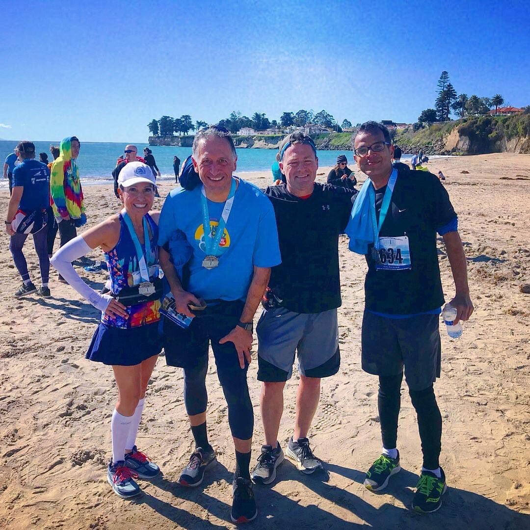 #tbt❤️ 2018: What a day! All our teams represented. First ever races, from 5K to Half Marathon. A strong 10K group of beautiful ladies. My  @ebev12 and @dancabuling racing and providing so much support. ❤️I started early and finished 18 miles feeling