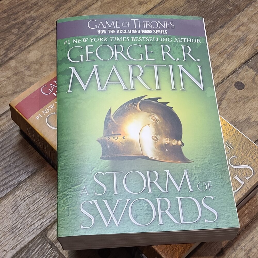 A Song of Ice and Fire Series: A Storm Of Swords by George RR Martin (Book 3)  — Kards Unlimited