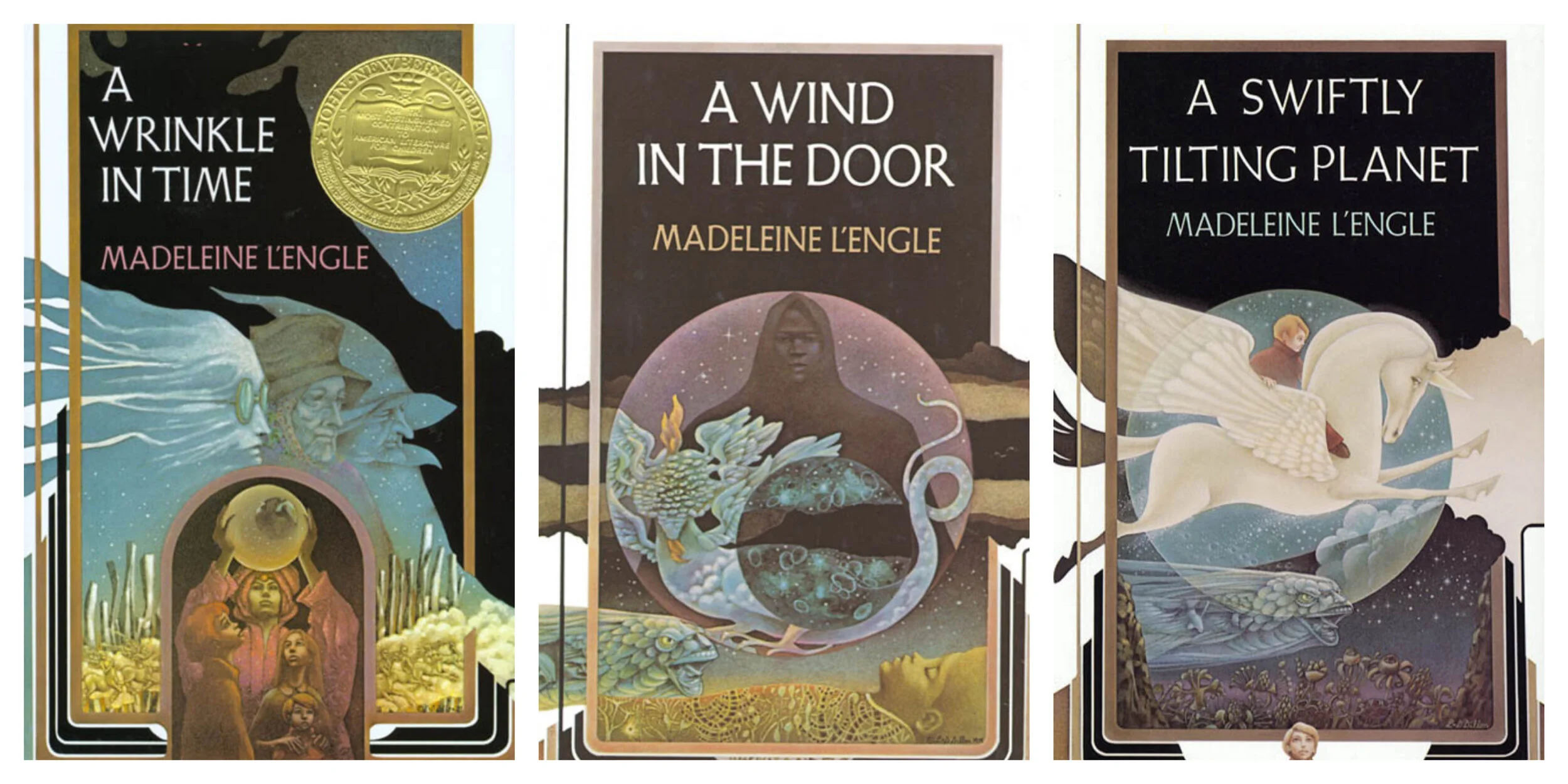 A Wrinkle in Time Trilogy by Madeleine L'Engle