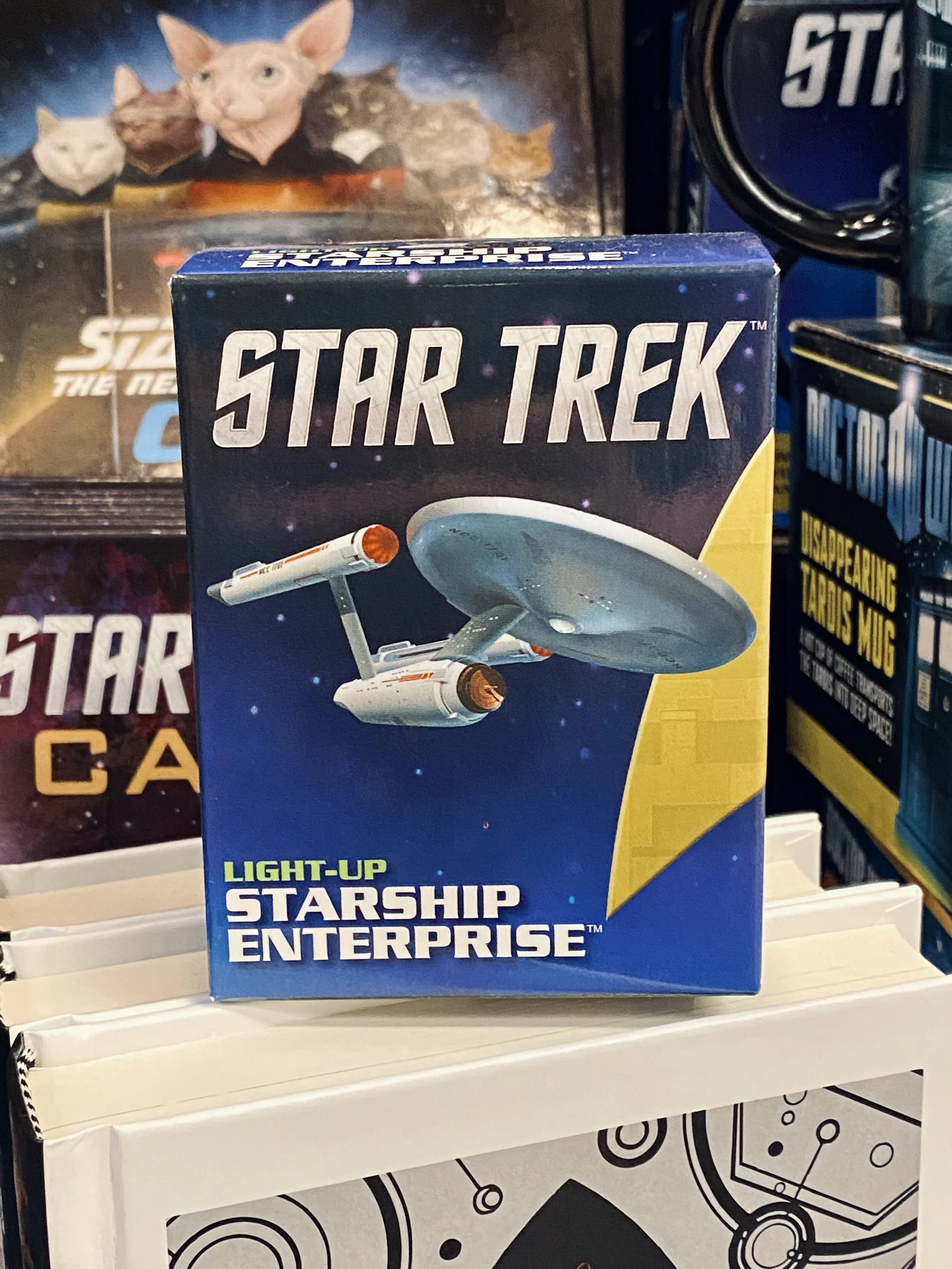 Star Trek Light Up Starship Enterprise Figurine