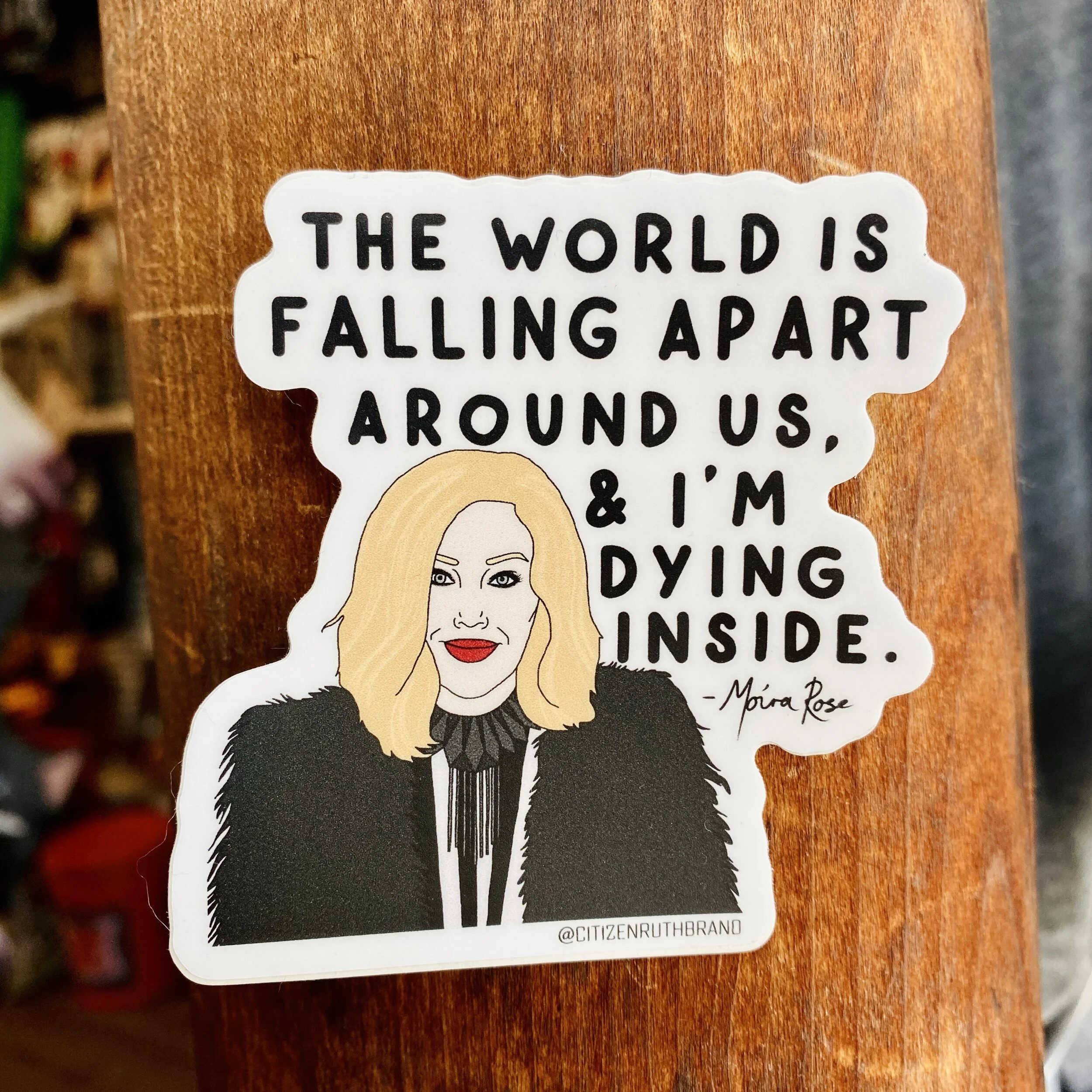 Moira Rose Sticker