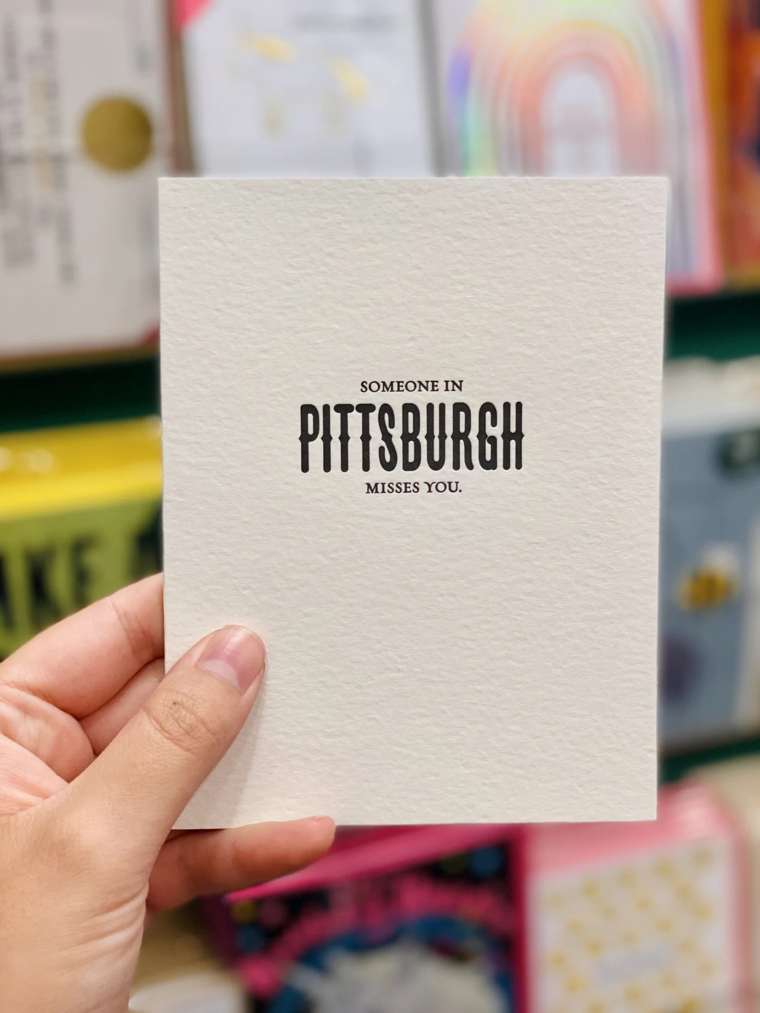 Pittsburgh Misses You Card — Kards Unlimited