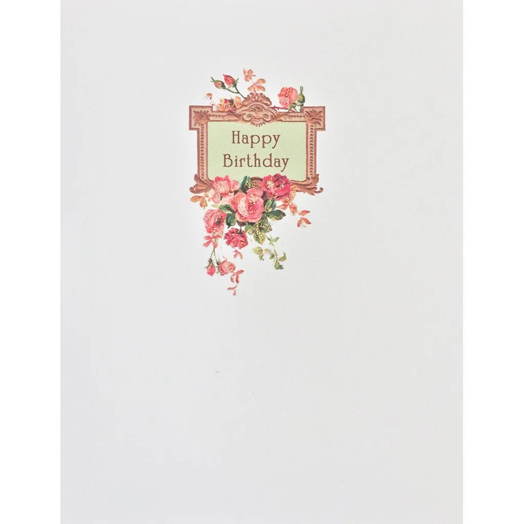 Roses Birthday Card