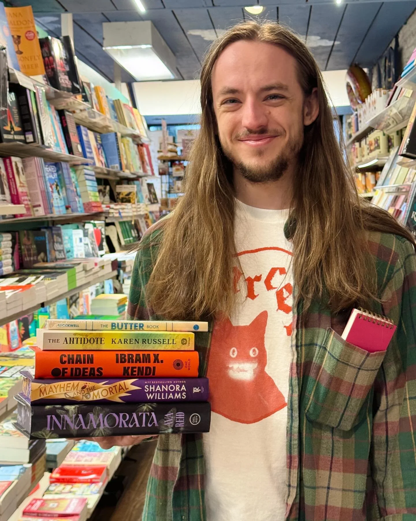 New Release Day!! 🎉 We&rsquo;ve got a small, but mighty stack today! New Ibram X. Kendi, new Ava Reid, and more! 📚 #ibramxkendi #avareid #shanorawilliams #newreleasetuesday #newreleasebooks