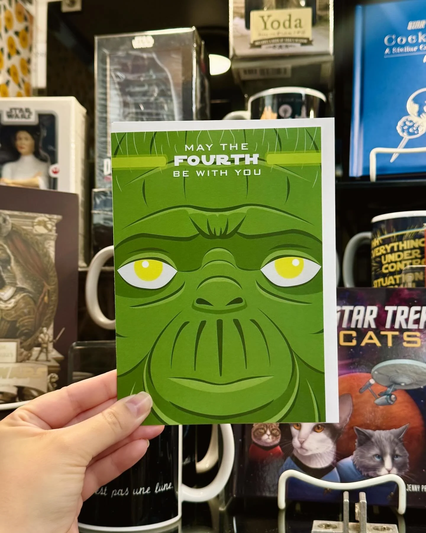 May the fourth be with you, friends 🙂&zwj;↕️🫡 #maythe4thbewithyou #starwarsday