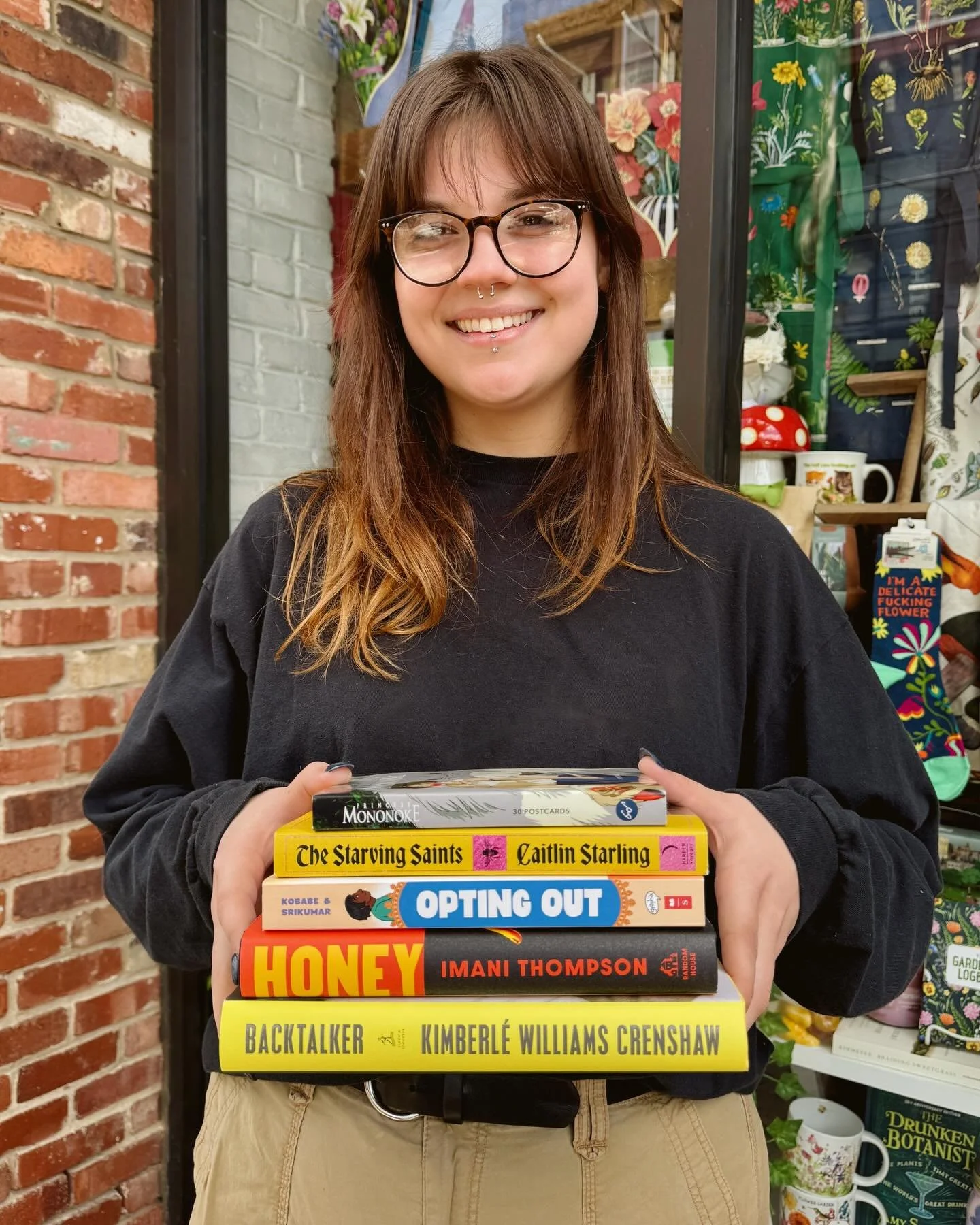 New Release Day!! Not a huge stack today, but we&rsquo;ve got some goodies here! Some new, some new in paperback, and a new Studio Ghibli postcard set!! #newreleasetuesday #newreleasebooks #maiakobabe #princessmononoke #studioghibli
