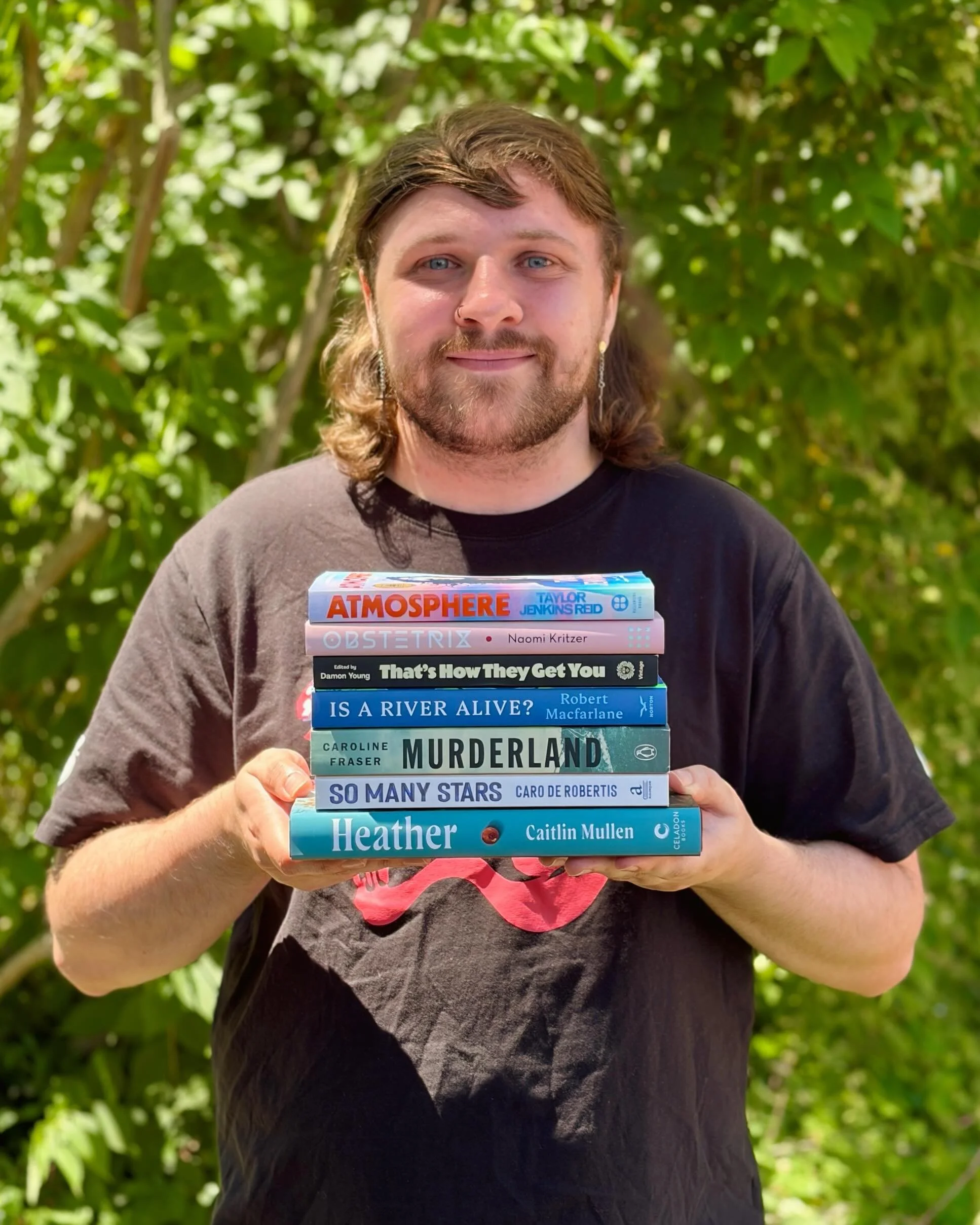 New Release Day!!! Lots of big names new in paperback! Including one from our fav local @damonyoungvsb 🤩 A pretty decent stack for today 🥳🙂&zwj;↕️📚 #newreleasetuesday #newreleasebooks #damonyoung #taylorjenkinsreid