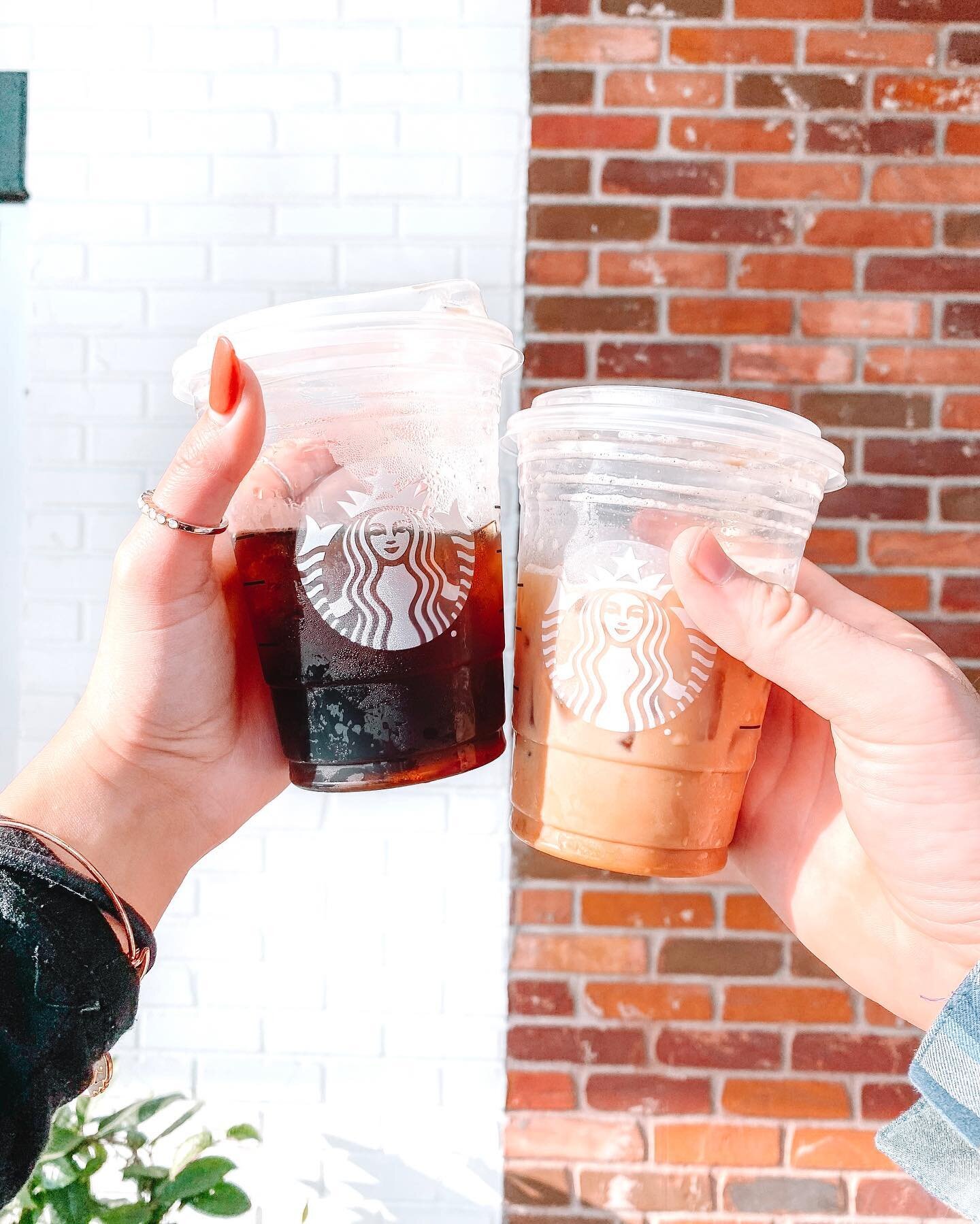 Cheers to it ALMOST being Friday! 🙌🏽

Okay... so I tried the Brown Sugar oat milk espresso drink at Starbucks... and it&rsquo;s delicious 🥺

I didn&rsquo;t love it at first, but then I tried it again and it was just ✨Chef&rsquo;s Kiss✨

10/10 woul