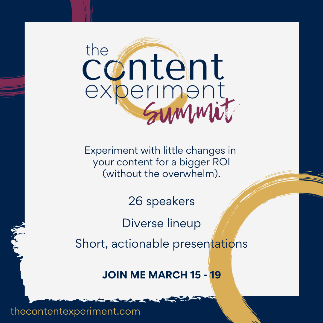 The Content Experiment Summit