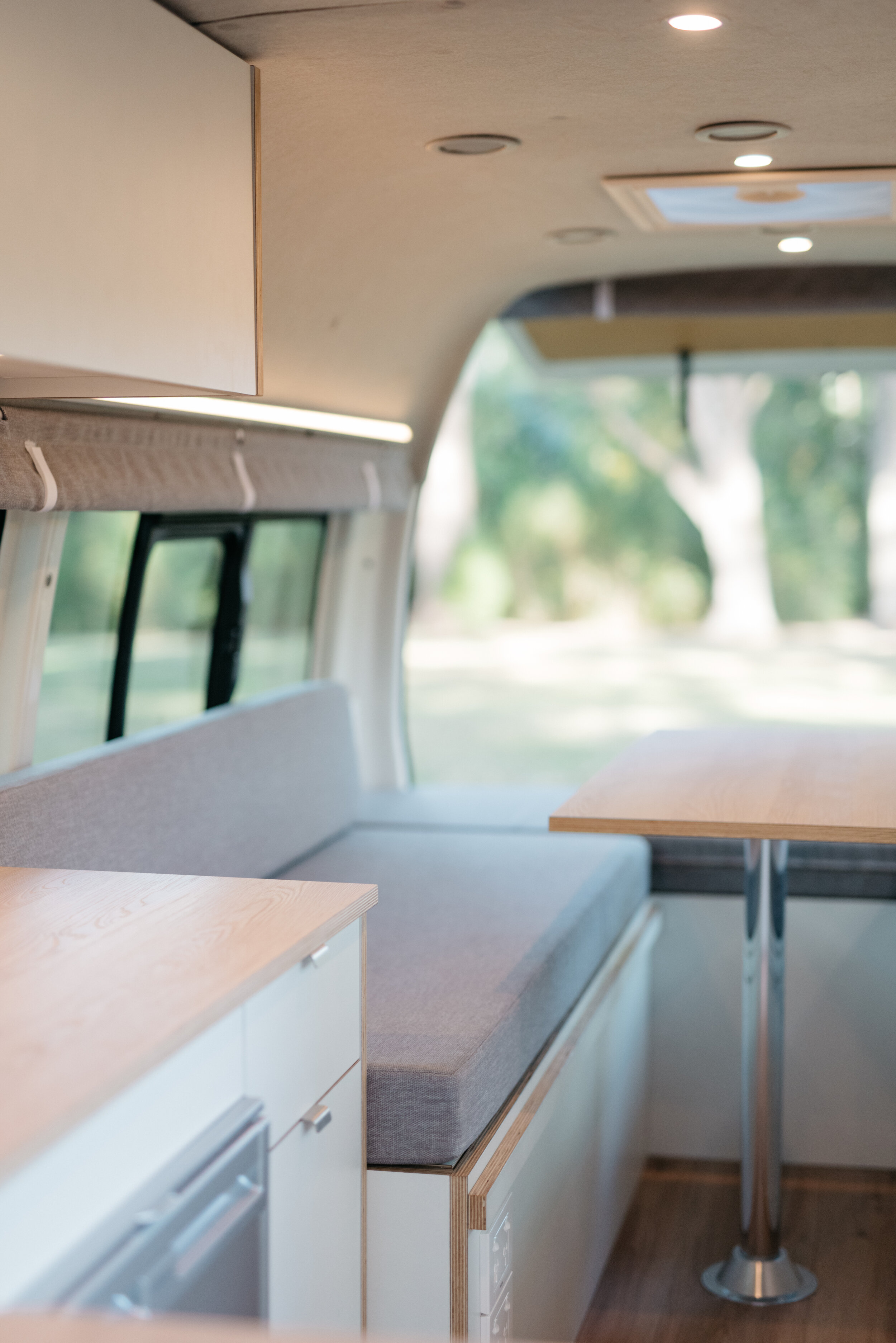 Toyota Hiace Camper Conversion Living Area