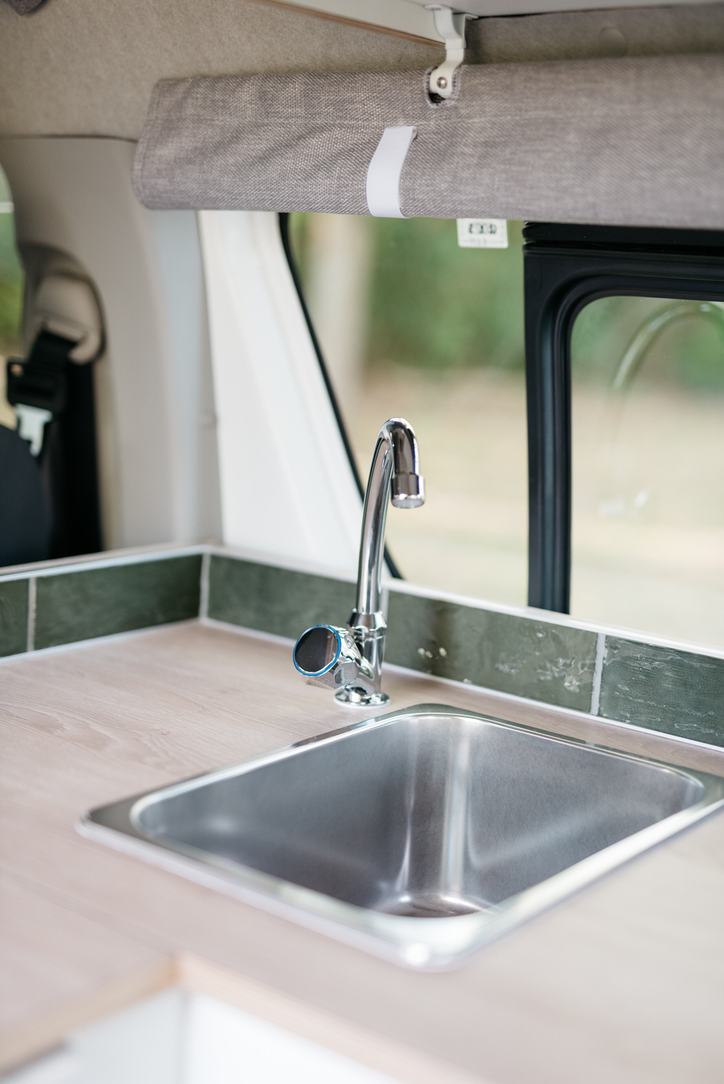 Toyota Hiace Camper Conversion Kitchen Sink