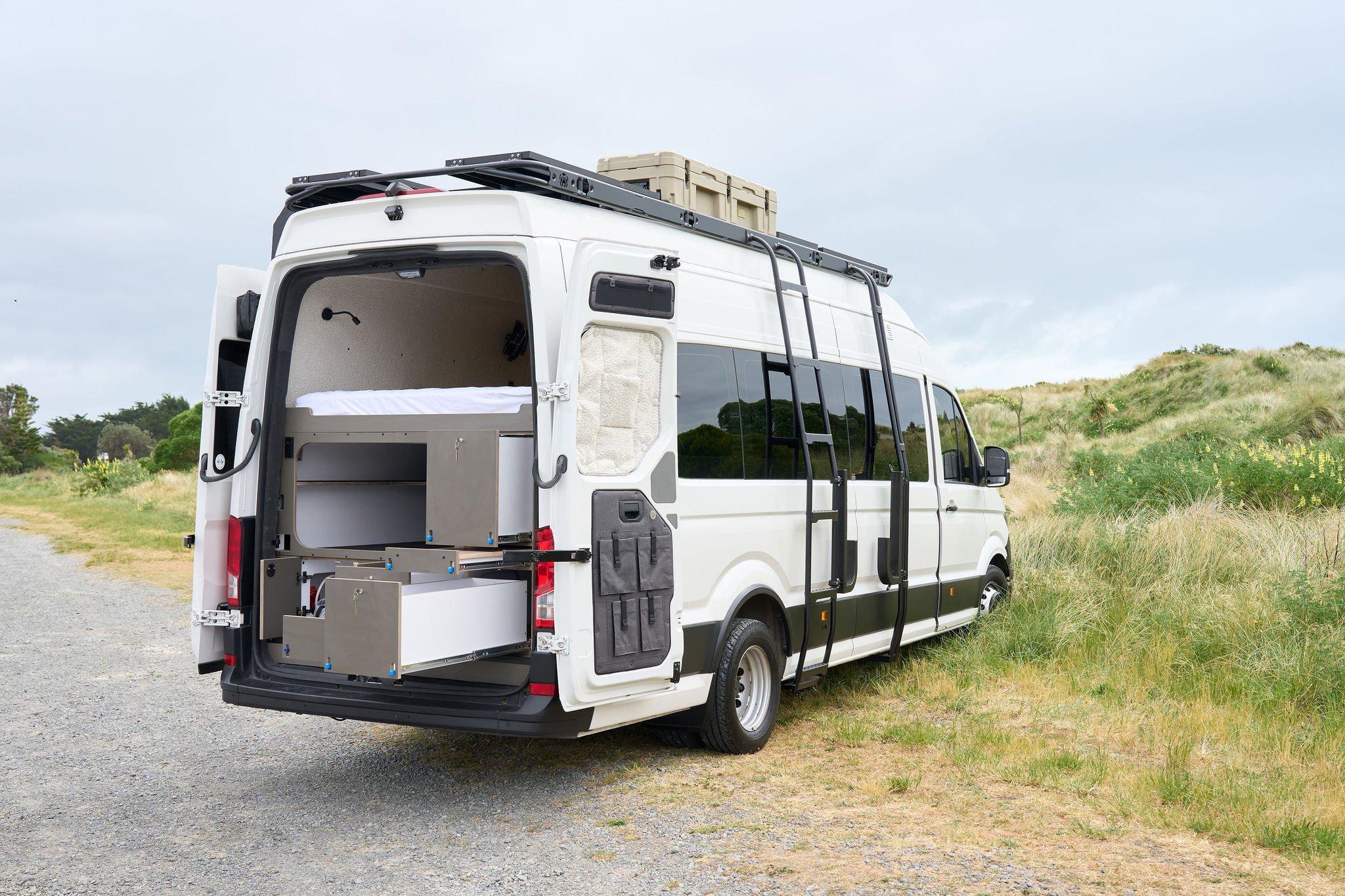 left-rear-open-XLWB-vw-crafter-matt-and-dans-campervans.jpg