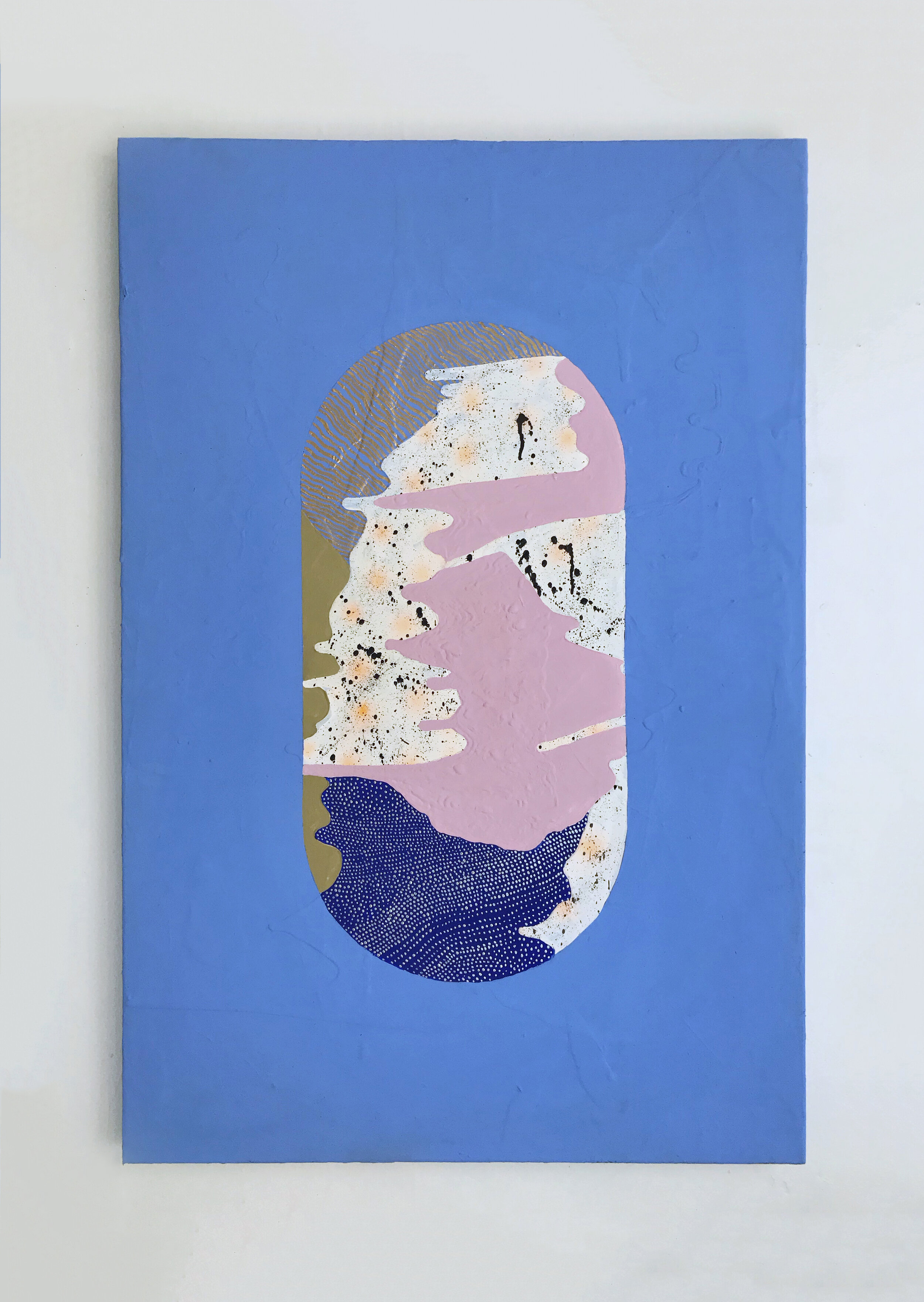 Acrylic and flashe on canvas32.5”x28.5”