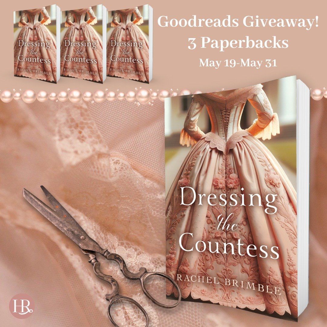 Run to Goodreads! We're giving away THREE paperback copies of @rachelbrimbleauthor's Dressing the Countess! You can enter on the news tab on our website! Link in bio.

#romancebooks #historicalromance #historicalfiction #victorianromance #romanceread