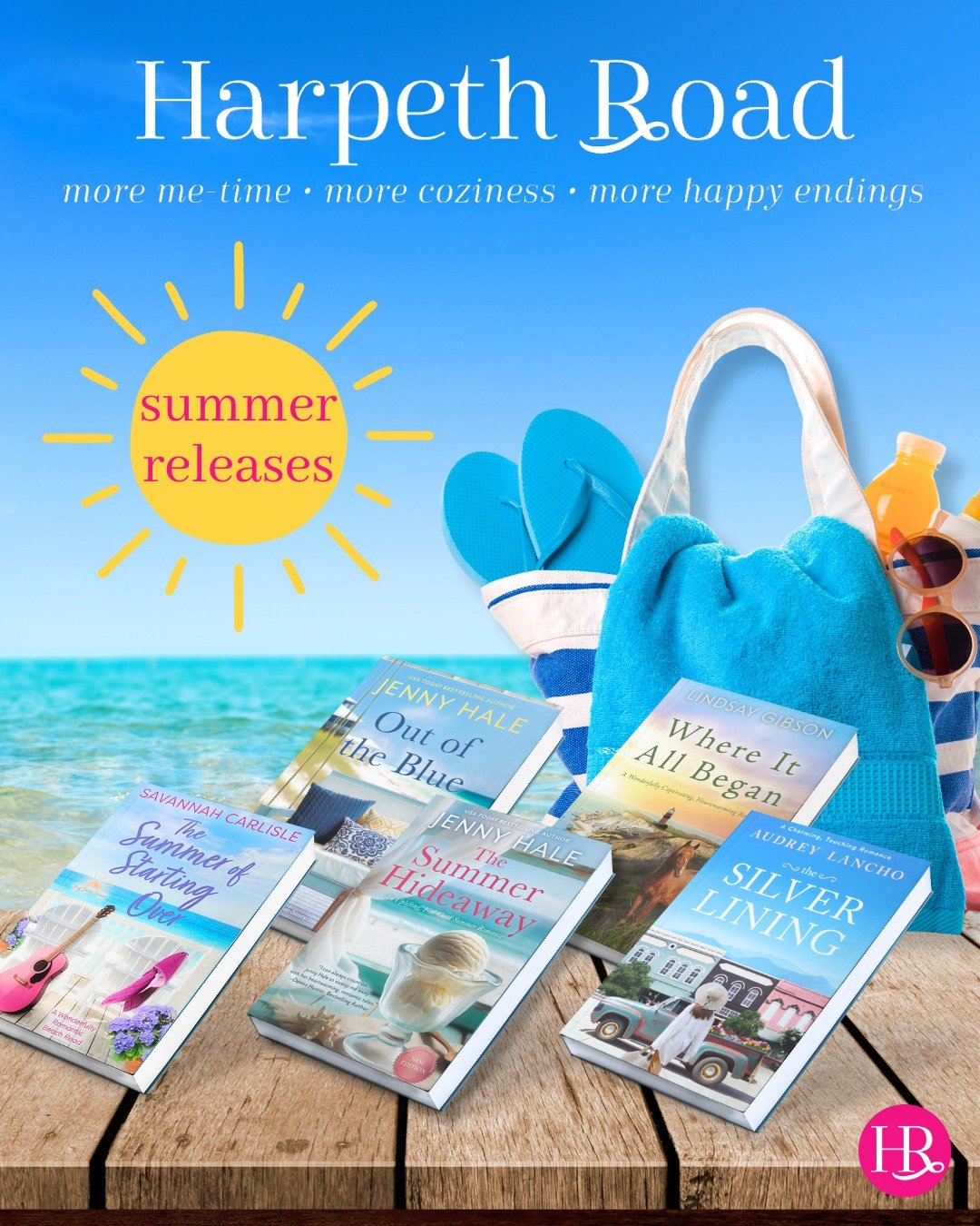 We're rolling out the summer releases! If you haven't checked these out, add them to your beach bag! All are available in eBook, paperback, and audiobook!

#beachreads #beachbooks #summerreads #summernovels #vacationreads #summertime #bookworms #roma