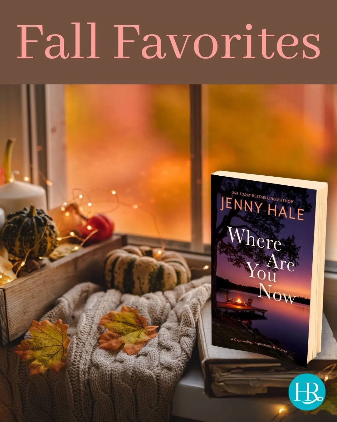 Amid the twinkle lights and snowflakes to come, we&rsquo;re still savoring stories that feel like fall. 🍂 

Cozy up with Where Are You Now by @jhaleauthor - a heartwarming journey of love, second chances, and finding your way when life takes an unex