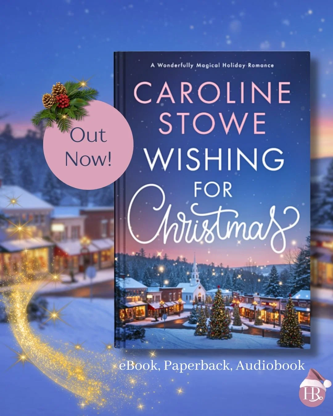Our Christmas wish came true!! 😉🎄

The day is finally here, and we can&rsquo;t wait for you to jump into @author_carolinestowe&rsquo;s debut novel, Wishing for Christmas! 

Get ready to experience for the splendor of the holiday season wrapped insi
