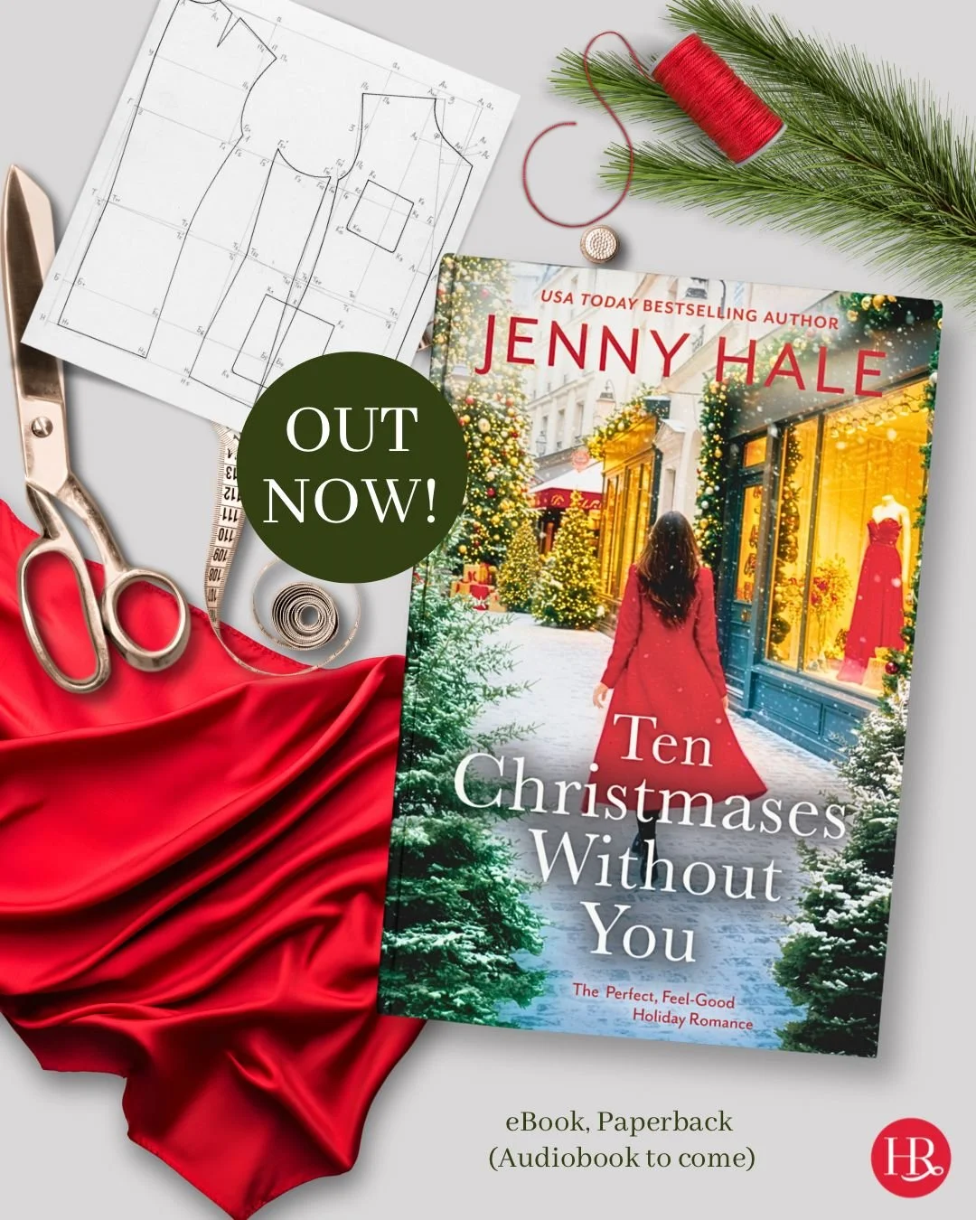 Two books in one week?! It&rsquo;s a Christmas miracle! 🎄🥳

We are so excited for everyone to read @jhaleauthor&rsquo;s new novel, Ten Christmases Without You! ✨

Shop now at the link in our bio!

From the USA Today bestselling author of the book-t