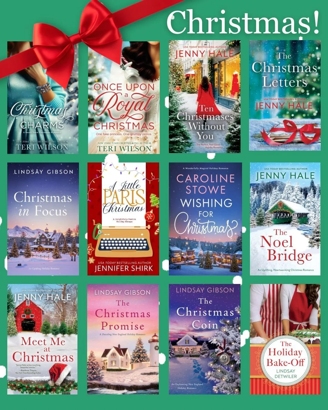 Unwrap the magic of the season! 🎁

Fall in love with these cozy Christmas romances&hellip; full of charm, snowflakes, and happily-ever-afters. ❤️

#holidayromance #chirstmasromance #christmastbr #holidayreading #christmasescape #harpethroad #harpeth