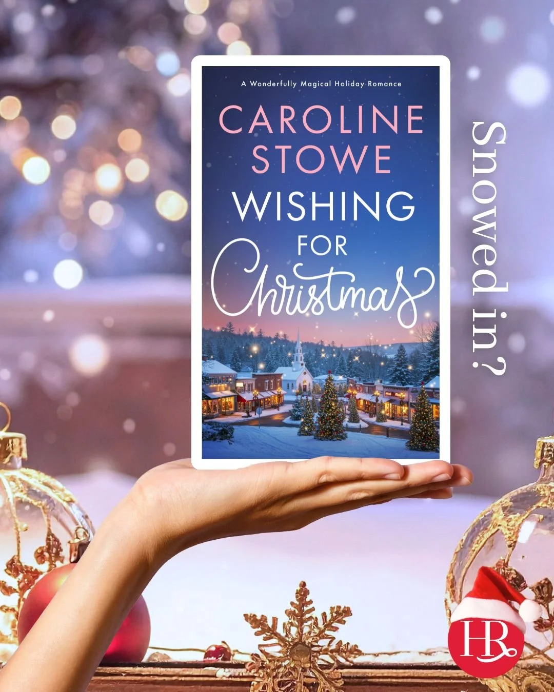 When the world outside turns white, turn the pages of something beautiful.

Wishing for Christmas by @author_carolinestowe is the heartwarming story you&rsquo;ll want to get lost in this winter. ❤️❄️

#snowedin #snowdayread #christmasromance #militar