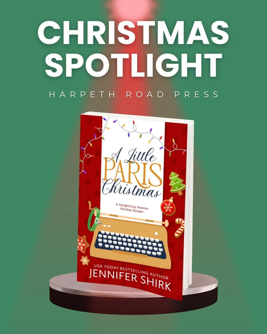 Next up in our holiday favorites spotlight is a story full of small-town sparkle and Christmas cheer! 

Set in the charming town of Paris, Pennsylvania, A Little Paris Christmas by @jennifershirkauthor is a festive romance about finding love, laughte