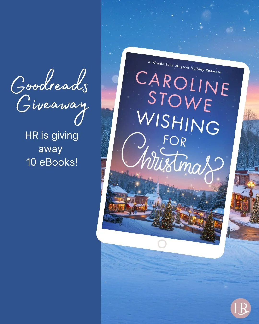 The Christmas fun never ends! 🤭🎄

We have another giveaway for you!! Here&rsquo;s your chance to win a free copy of @author_carolinestowe&rsquo;s Wishing for Christmas. 

Enter at the link in our bio by December 1st! 🩷

#goodreadsgiveaway #bookgiv