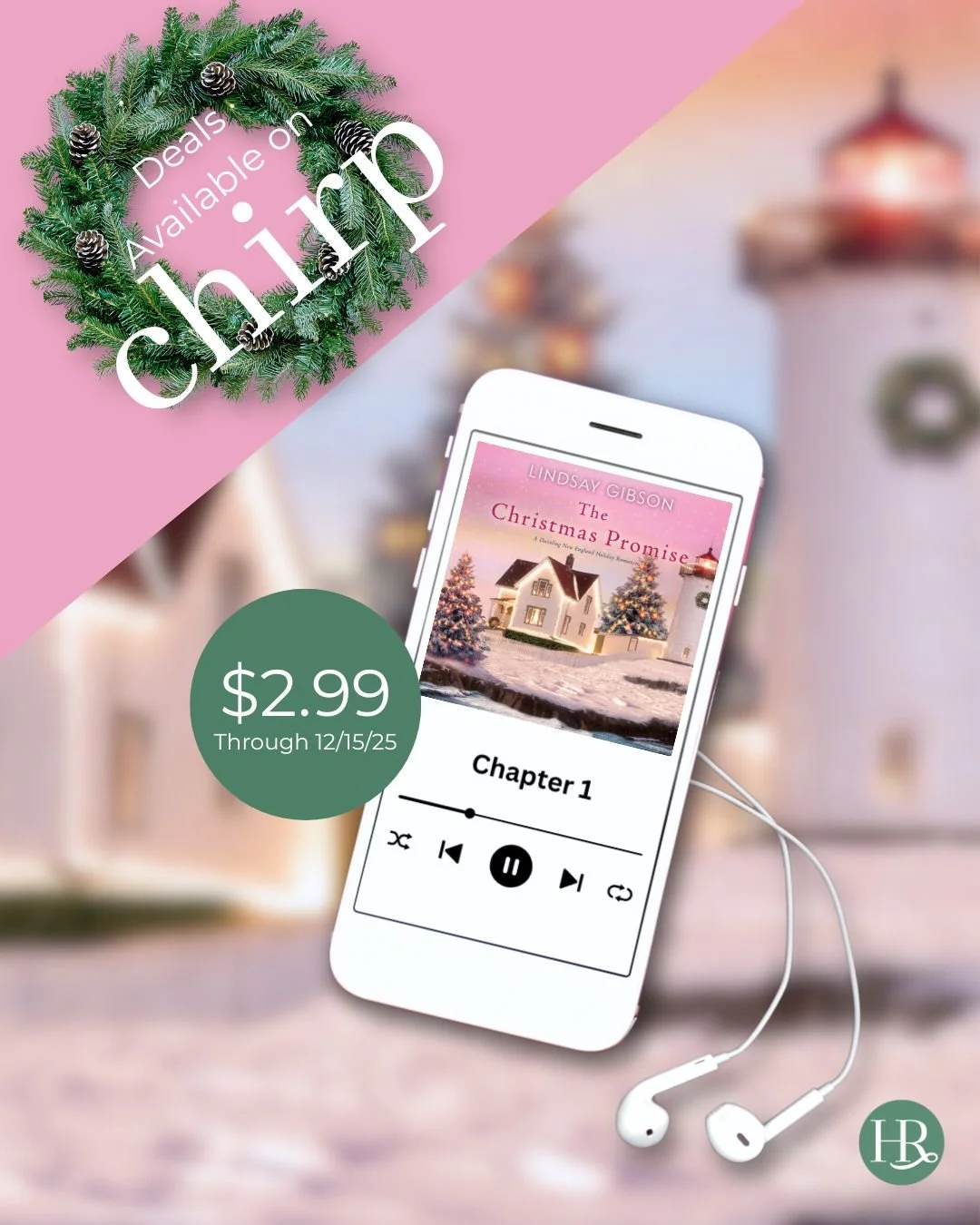 Good news, holiday readers! 🎄✨

The audiobook of The Christmas Promise by @authorlindsaygibson is on sale now on Chirp! 

If you&rsquo;ve been waiting to dive into this heart-tugging, festive romance, this is your perfect moment. 🎧❤️

Snag the deal