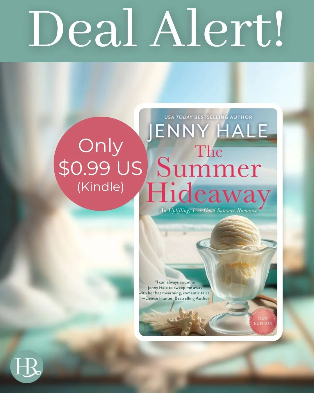 As the days get colder and cozier, The Summer Hideaway by @jhaleauthor is heatings things up&hellip; now on sale for ONLY $0.99! 🌞📚

If you need a warm, heart-melting escape to get you through this chilly week, this is the perfect feel-good read. T